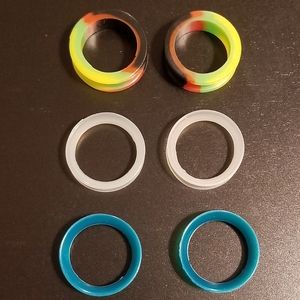 3 Pairs of Silicon Tunnels